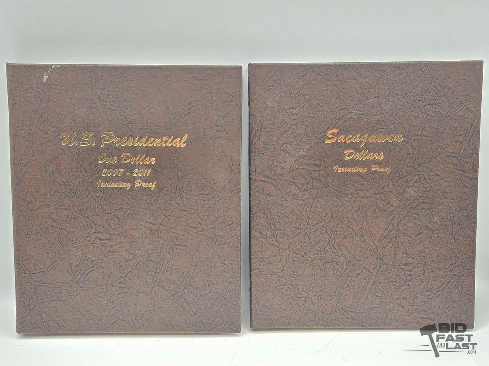 Complete U.S Presidential Dollars and Sacagawea Dollar Sets