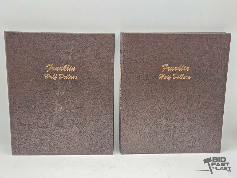 (2) Franklin Half Dollars Complete and Unfinished Collection