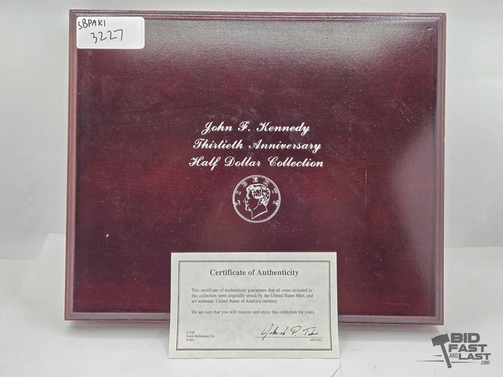 JFL Thirteenth Anniversary Half Dollar Collection
