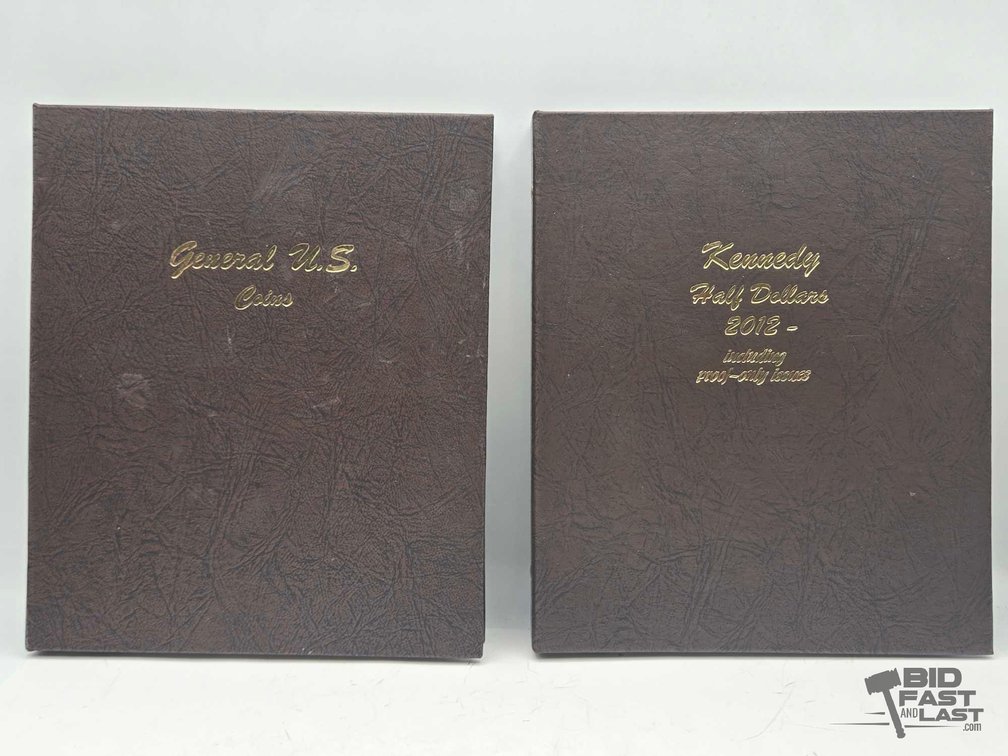 Incomplete U.S Kennedy Half Dollar and Coin Collection