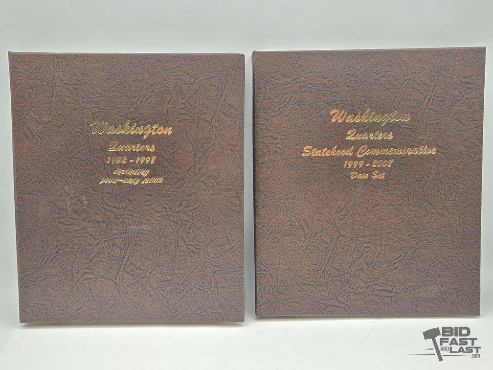 (2) Washington Commemorative Quarter Collections