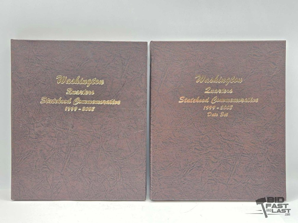 (2) Washington Quarters StateHood Commemorative Sets