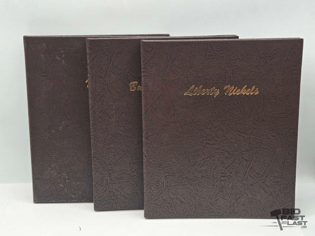 (3) Nickel Album Collections