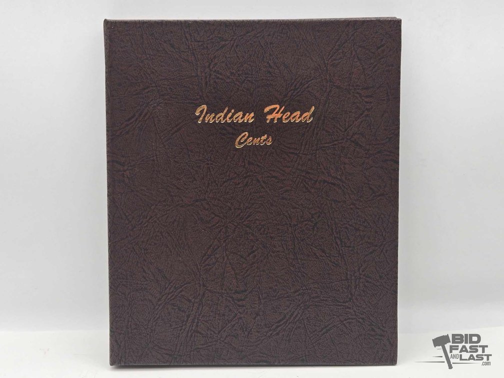 Incomplete Indian Head Cents Album