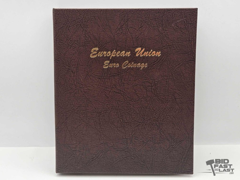 Incomplete European Coin Collection Album