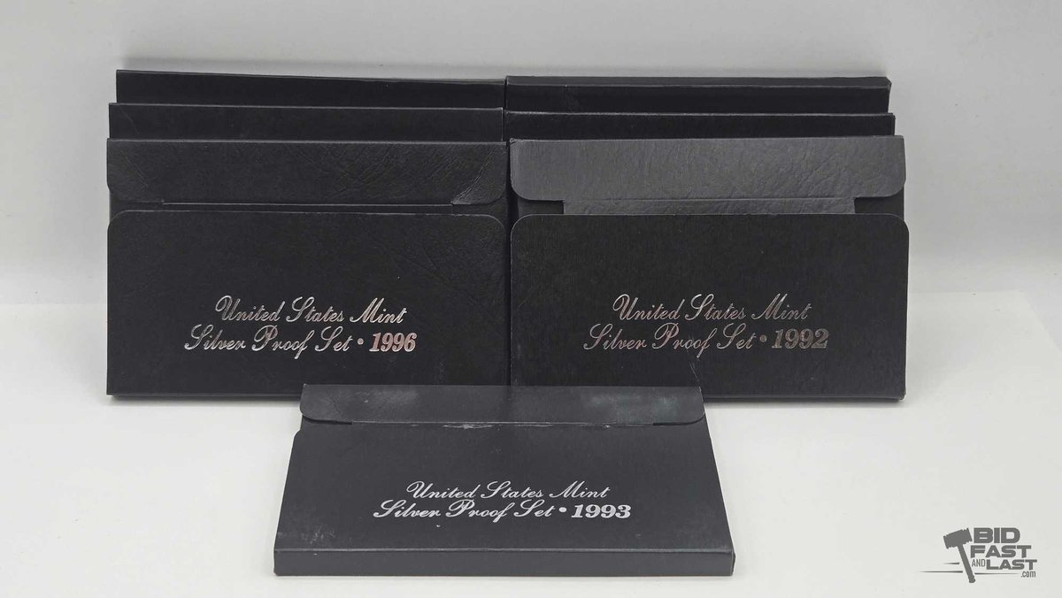 1992-1998 U.S Mint Silver Proof Sets