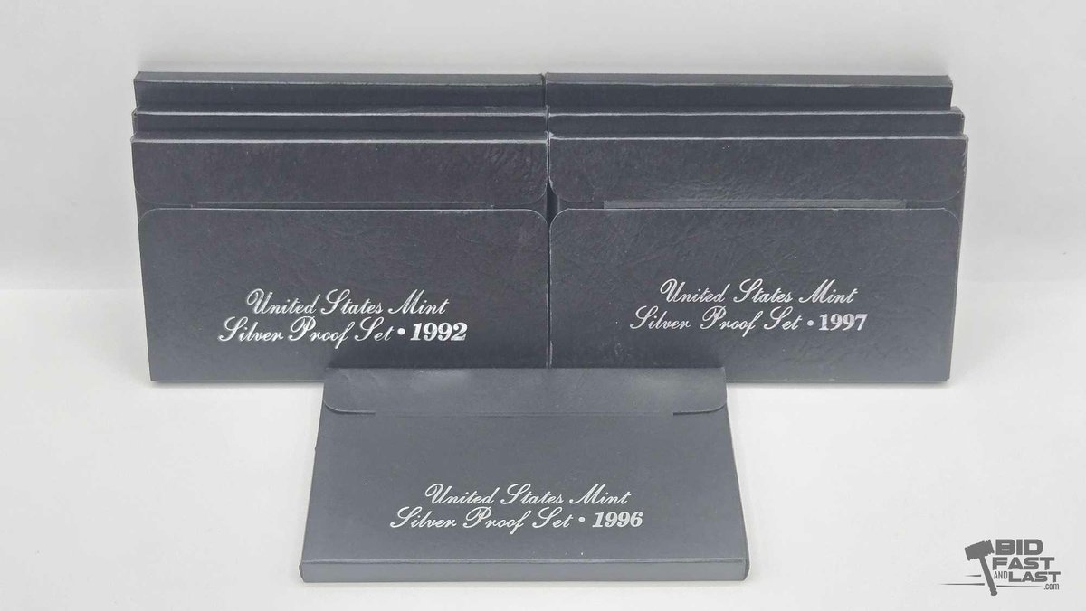 1992-1998 U.S Mint Silver Proof Sets