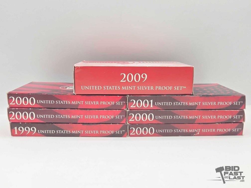 1999-2009 U.S Mint Silver Proof Set