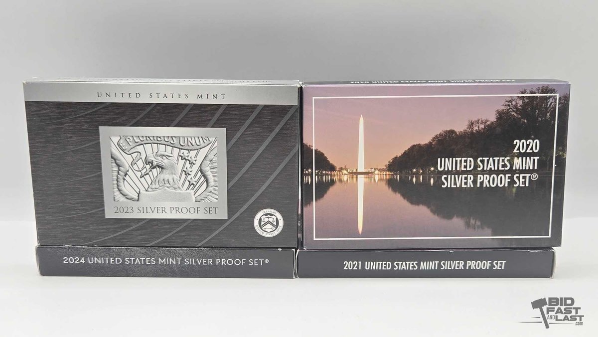 2020-2024 U.S Mint Silver Proof Sets