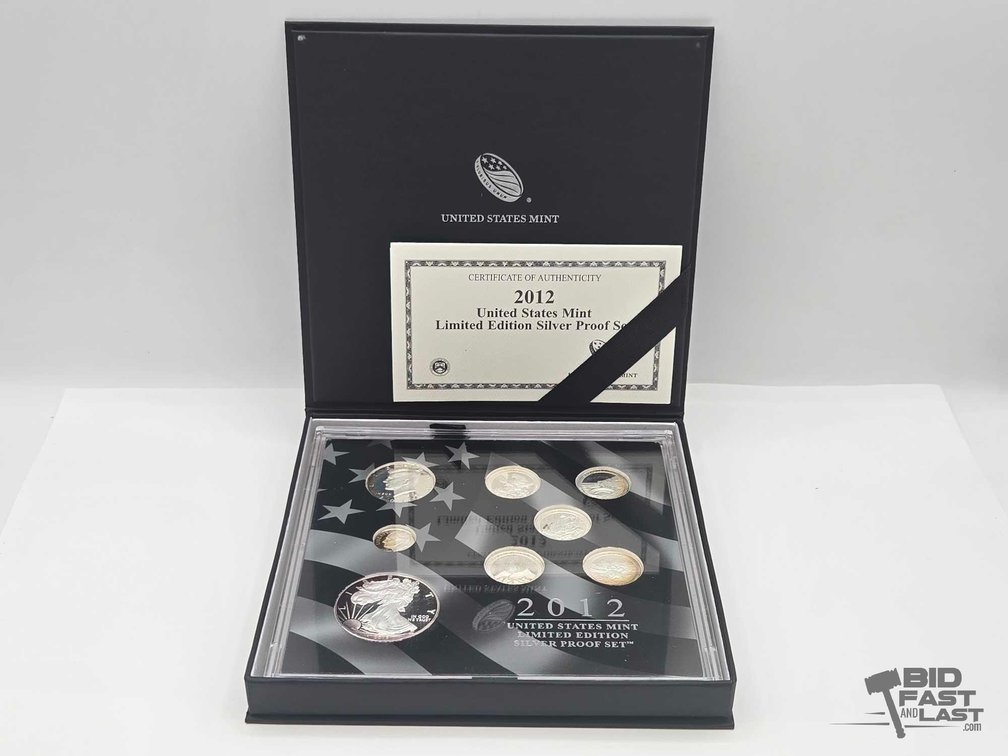 2012 U.S Mint Silver Proof Set