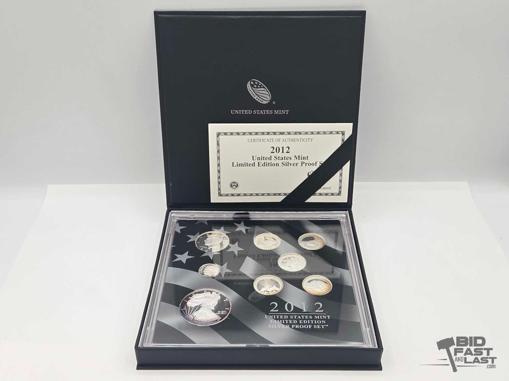 2012 U.S Mint Silver Proof Set
