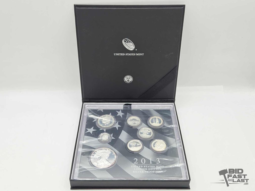 2013 Mint Limited Edition Sliver Proof Set