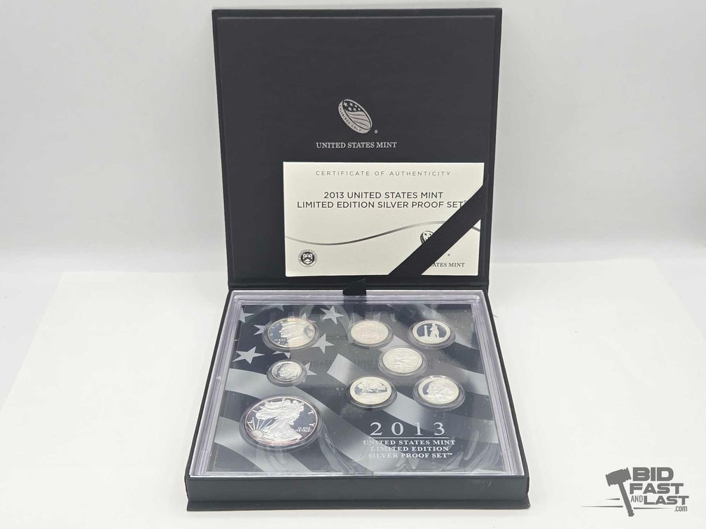 2013 U.S Mint Silver Proof Set