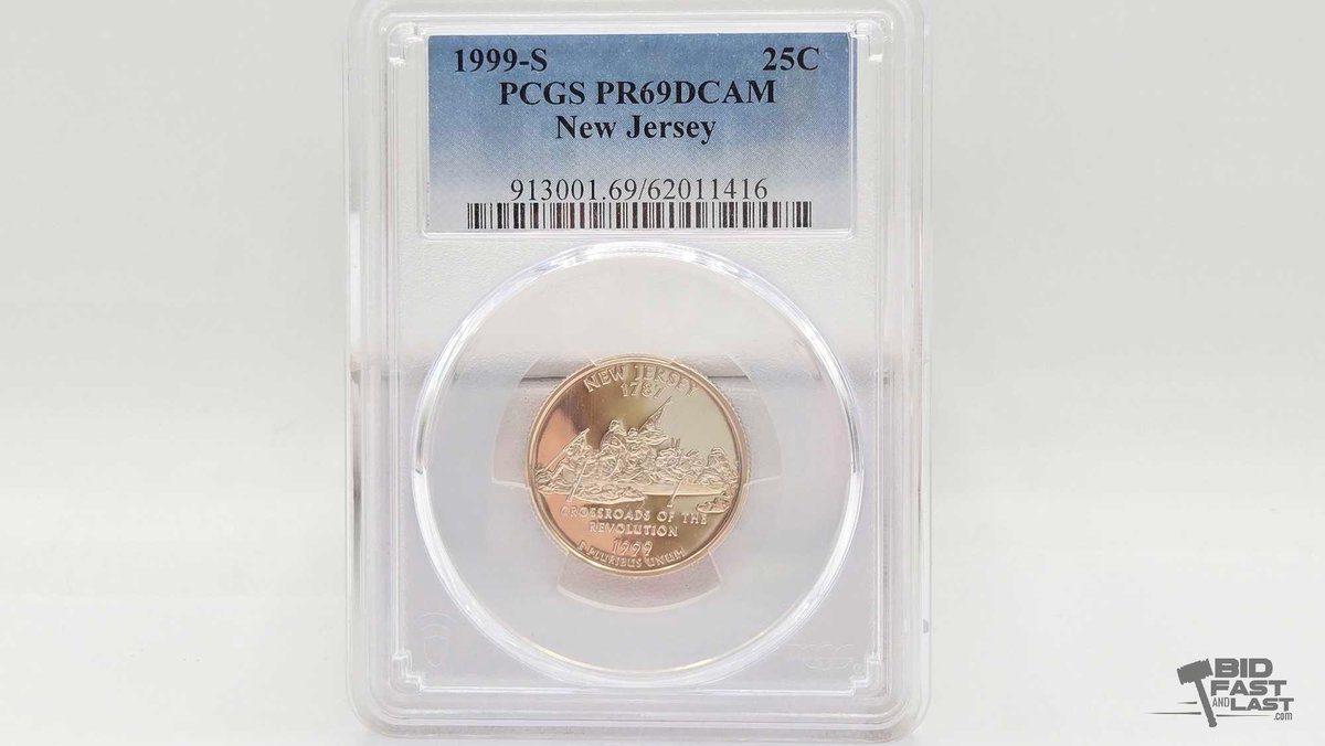 Graded 1999 S Washington Quarter