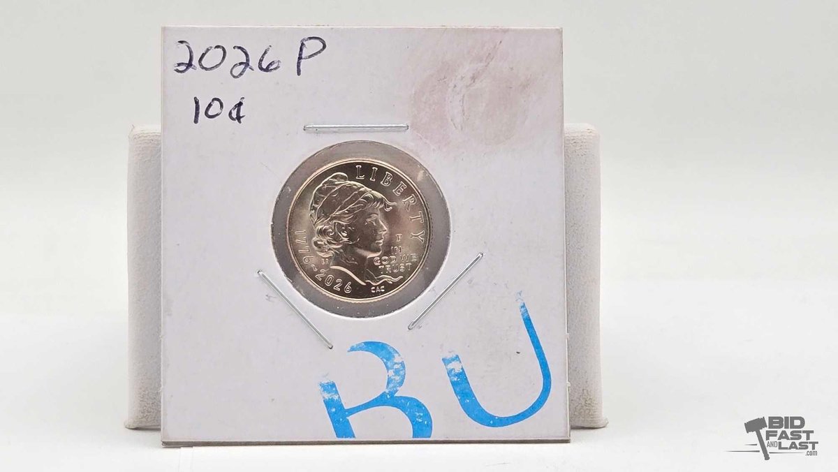 Brilliant Uncirculated 2026 P 250th Anniversary Emerging Liberty Dime
