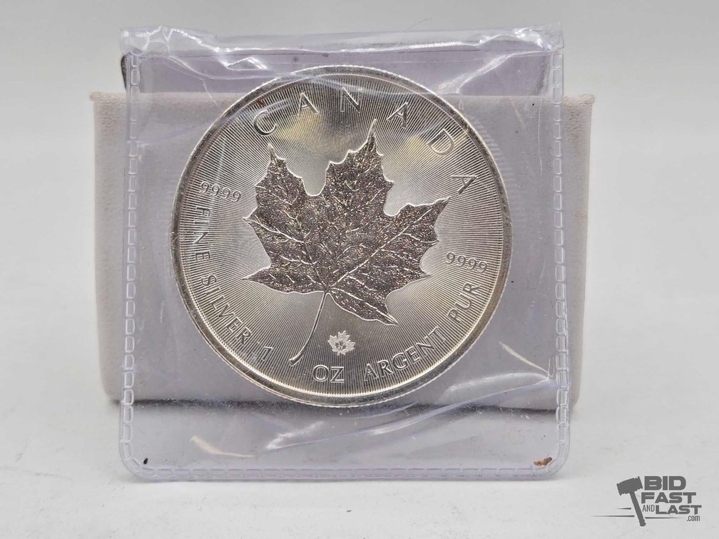 2021 Canadian Maple Leaf .9999 Silver Coin, 1ozt