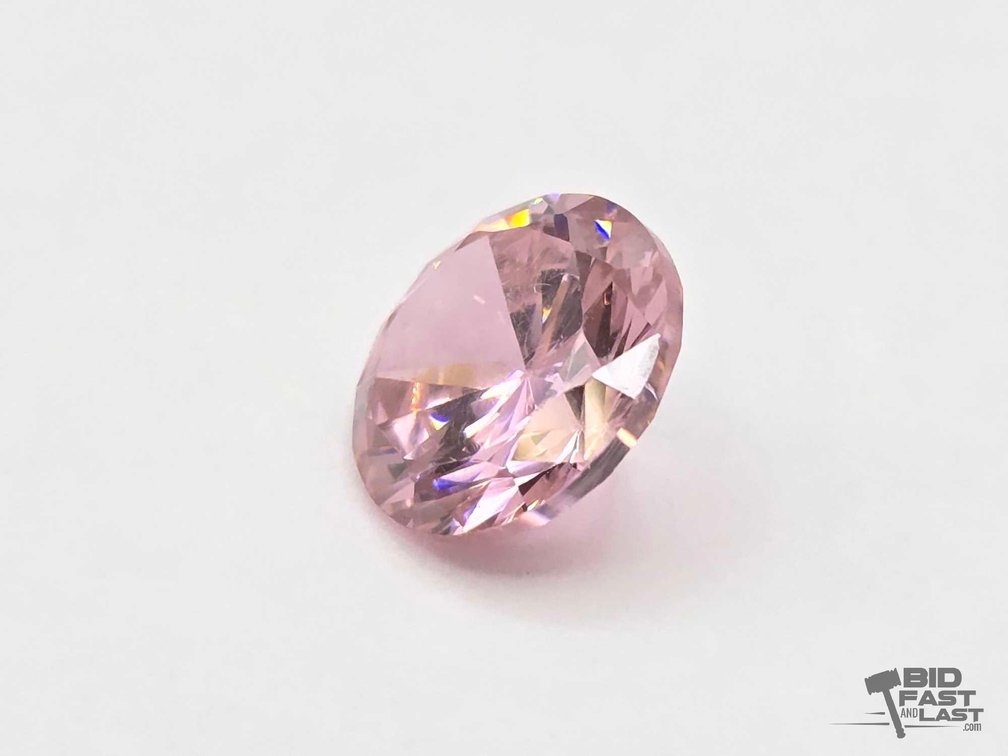 Loose Pink Faceted Gemstone, 3.45 Carats
