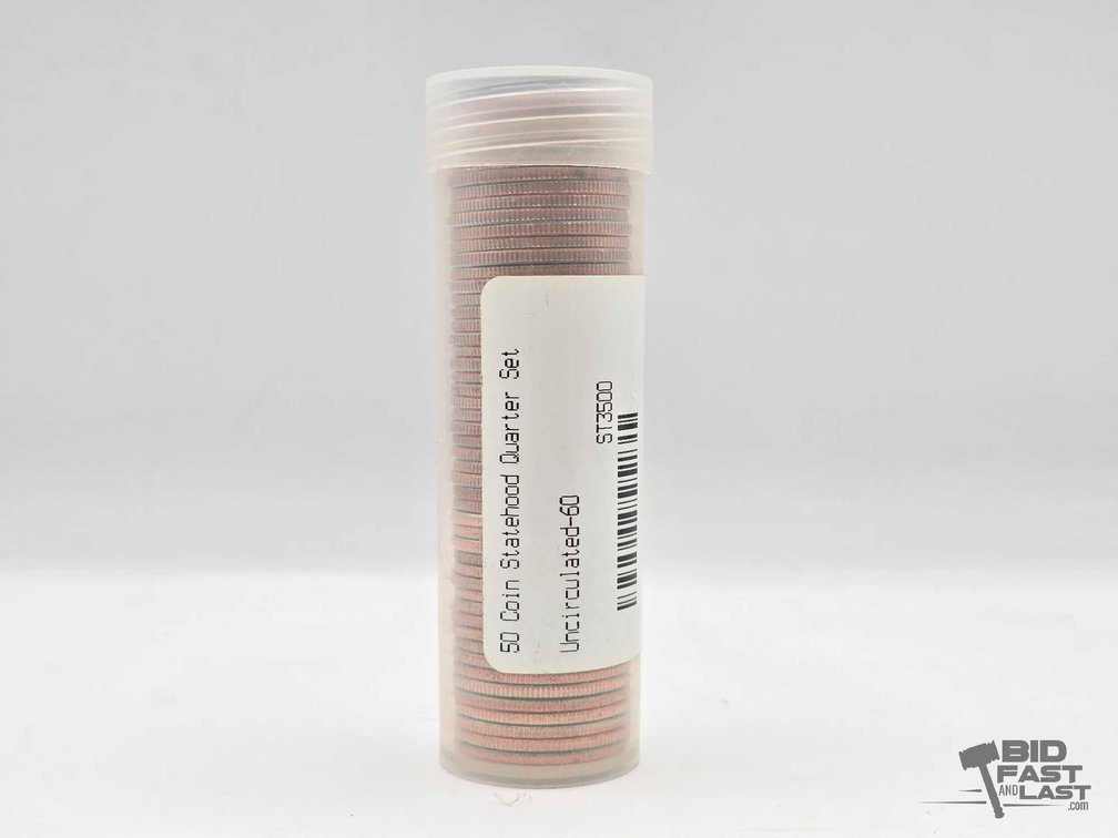 1999-2008 Statehood Quarters - Littleton Coin Co. 50 Coin Set in Tube