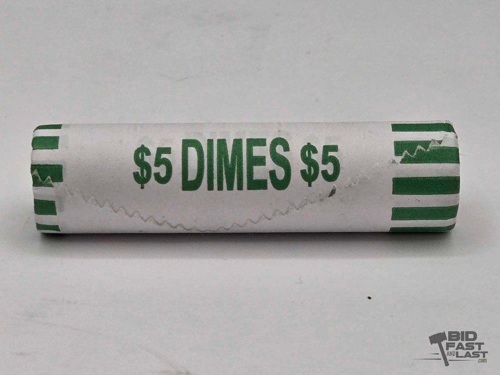 2026-D 250th Anniversary Dime Roll, 1776~2026, $5 Dimes Wrapper