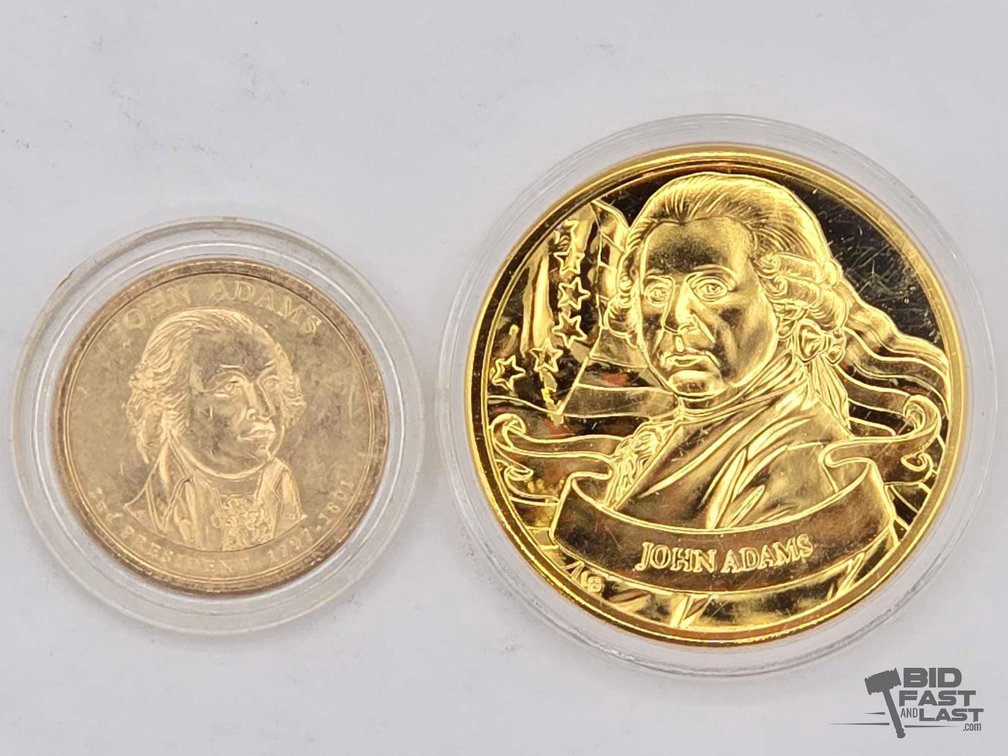 John Adams Presidential Token