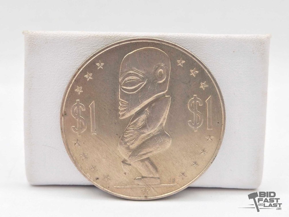1972 Cook Islands $1 Coin
