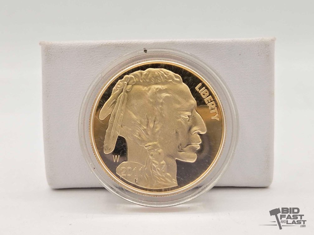 Replica American Buffalo Gold Coin, 2011 Dated, Marked COPY