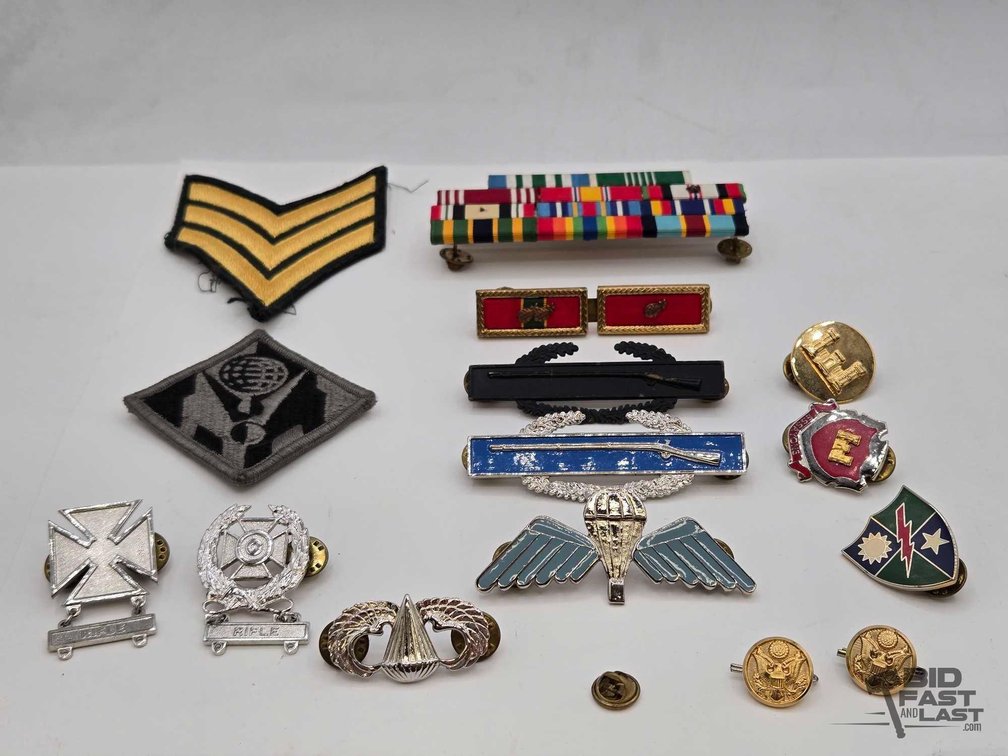 Military Patches and Medals