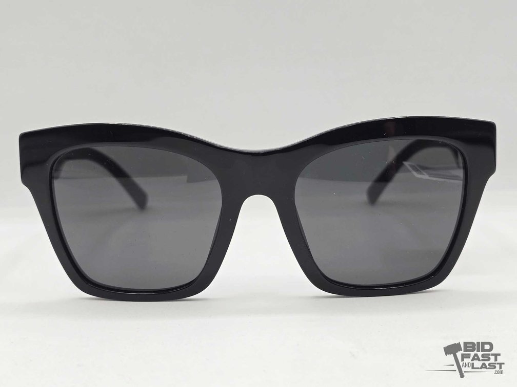 Dolce & Gabbana Sunglasses – Black Square Cat-Eye, Gold-Tone Hardware