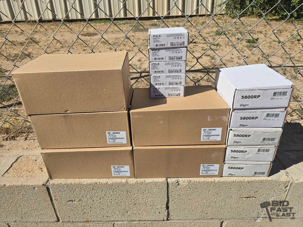 Five 5800RP Boxes and Five PULS Boxes – Mixed Boxed Electronics Lot