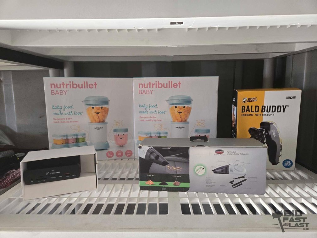 Baby NutriBullet, Car Vacuum, and Bald Buddy Shaver