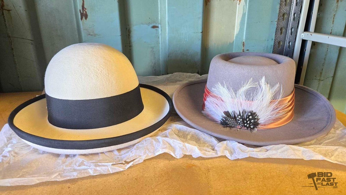 Vintage Mr. Charles and Betmar Womens Wool Hats