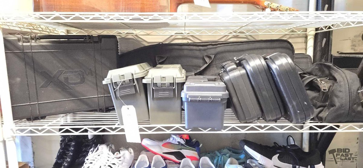 Mixed Gun Cases and Ammo Cases
