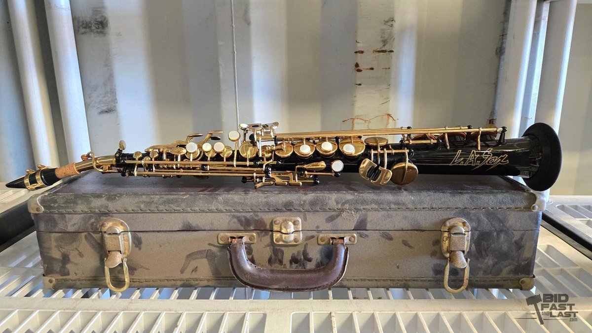 LA Sax Soprano Saxophone - Black