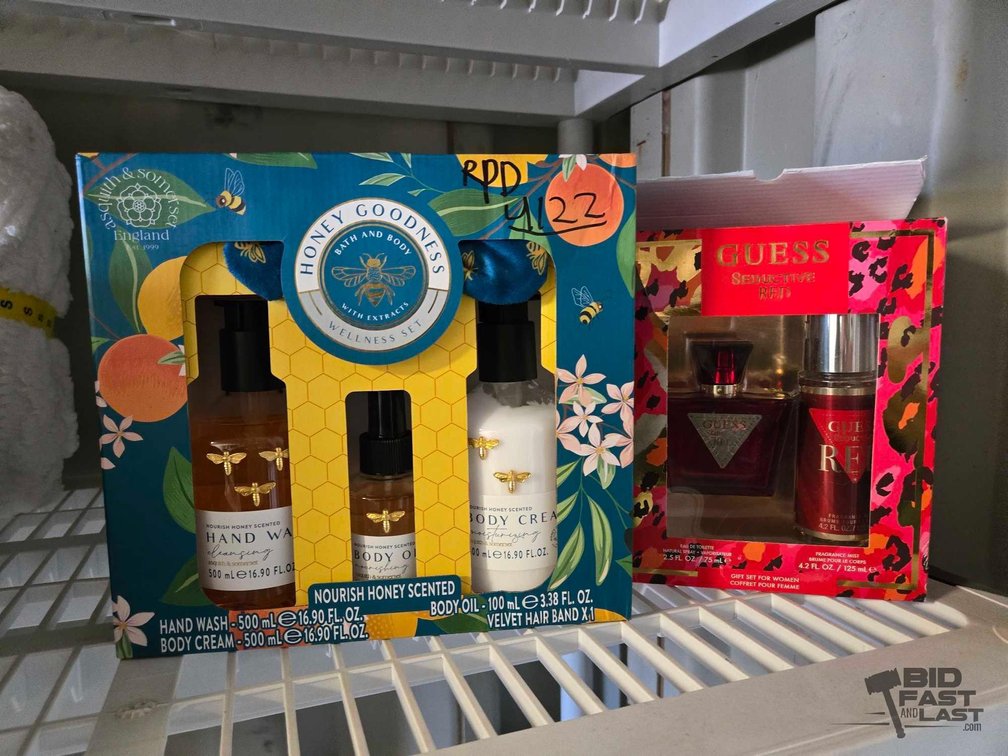 Honey Goodness Bath and Body, and Guess Body Fragrances