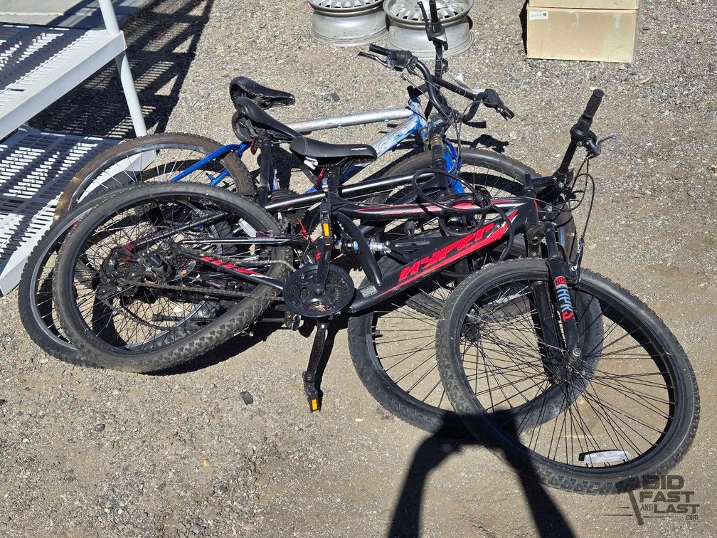 (3) Mixed Mountain Bikes