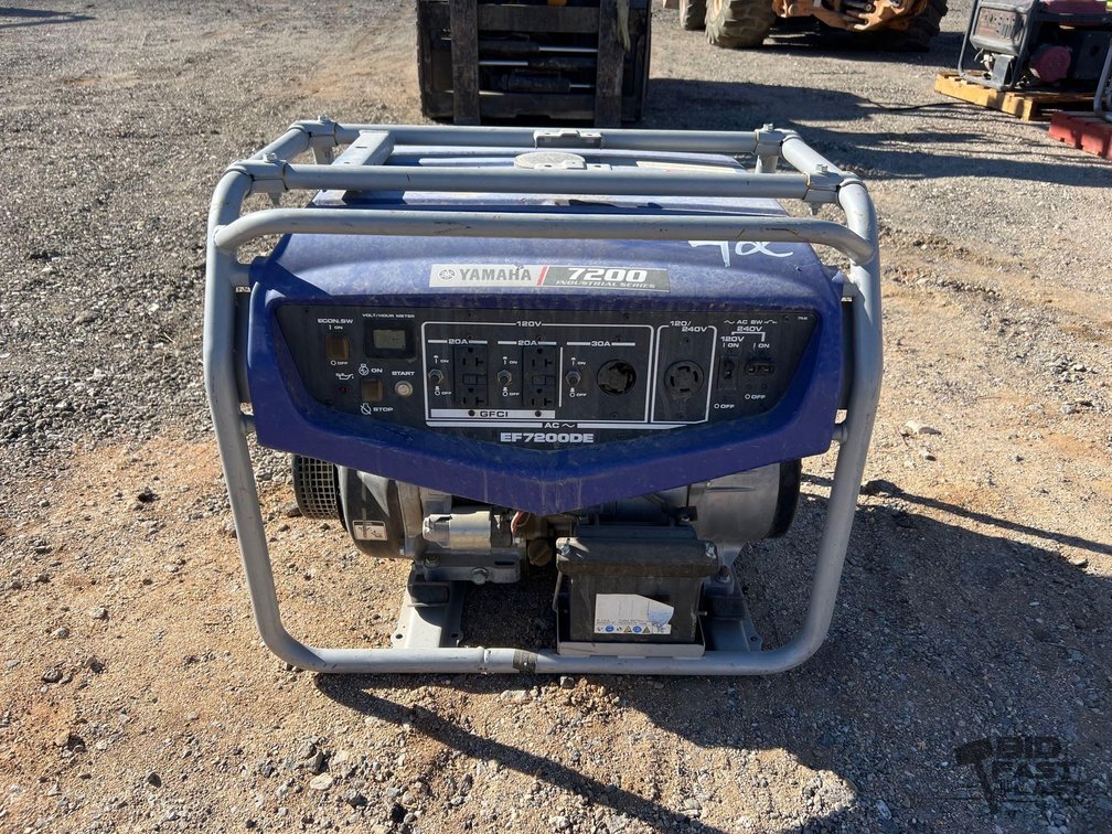 Yamaha EF7200DE Industrial Series Generator 