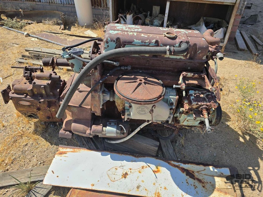 GM Diesel Engine with Transmission 