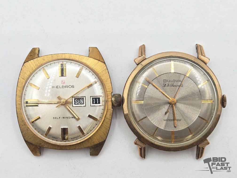 (2) Watch Faces for Wristwatches 