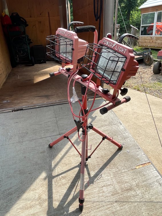 Portable Halogen Light Stand