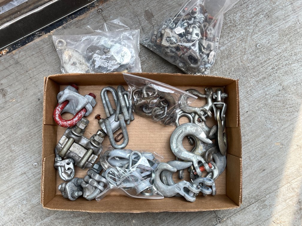 Cable Clamps, Hooks, & Pulleys 