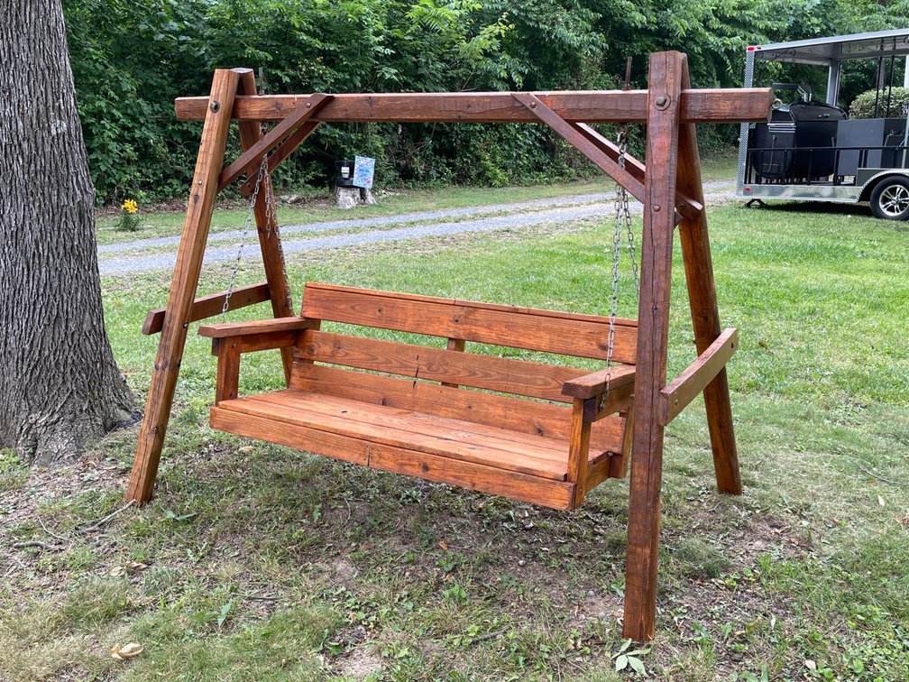 Wooden Swing 