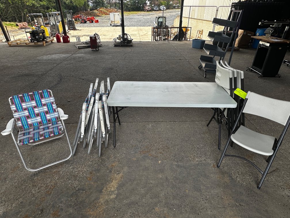 Plastic Table & Chairs