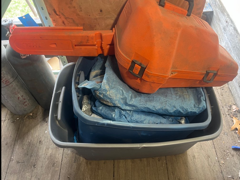 Chainsaw Case, Storage Tote, Tarps
