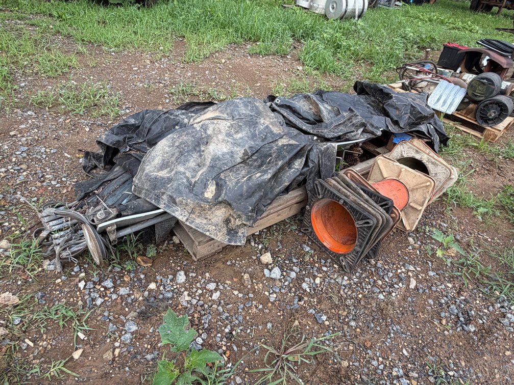 Motorized Tarp System and Cones