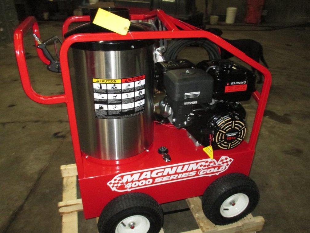 Magnum 4000 Series Gold Hot Water Pressure Washer