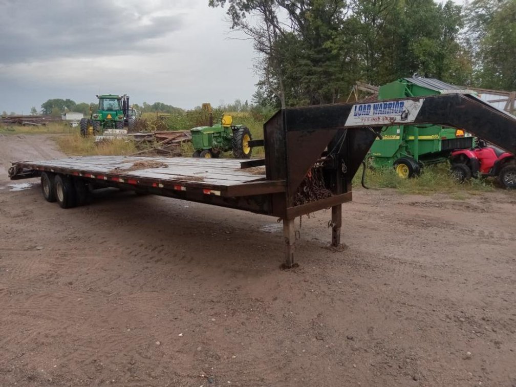 1999 Load Warrior Gooseneck Trailer - Turtle lake Wi 