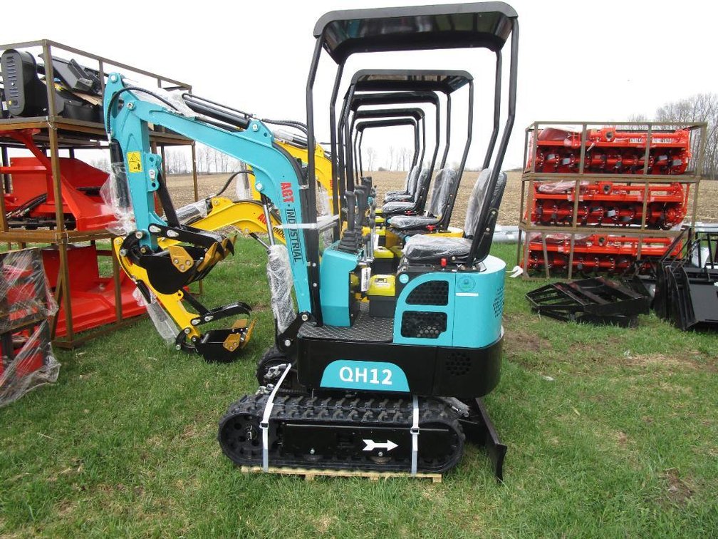 AGROTK QH12 Excavator - Teal