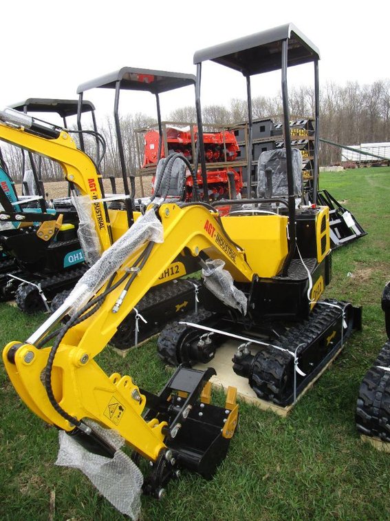 AGROTX QH12 Excavator - Yellow
