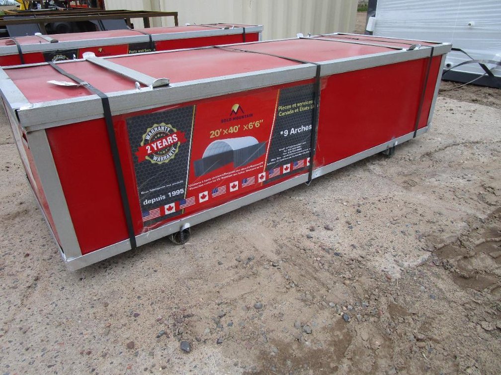 20'x40'x6'6'' Container Shelter Arch