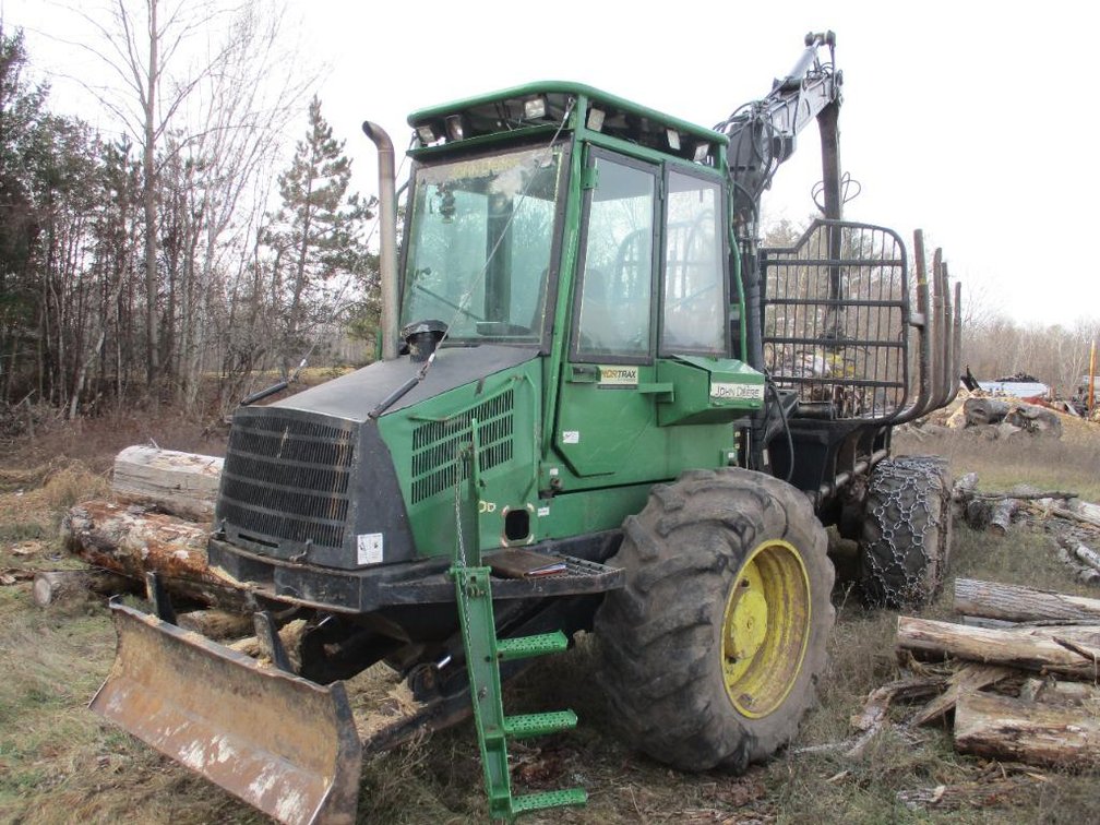 2005 John Deere 1010D Forwarder- Little Suamico, WI